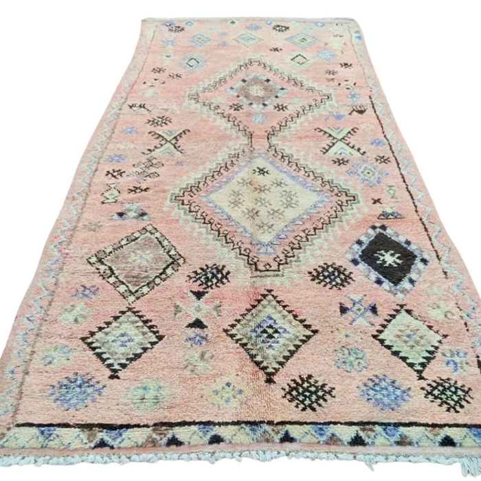 Moroccan Vintage  Rug  "Zara" 363 x 186 *Preorder Coming Soon*