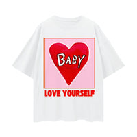 BABY LOVE YOURSELF Oversized Shirt