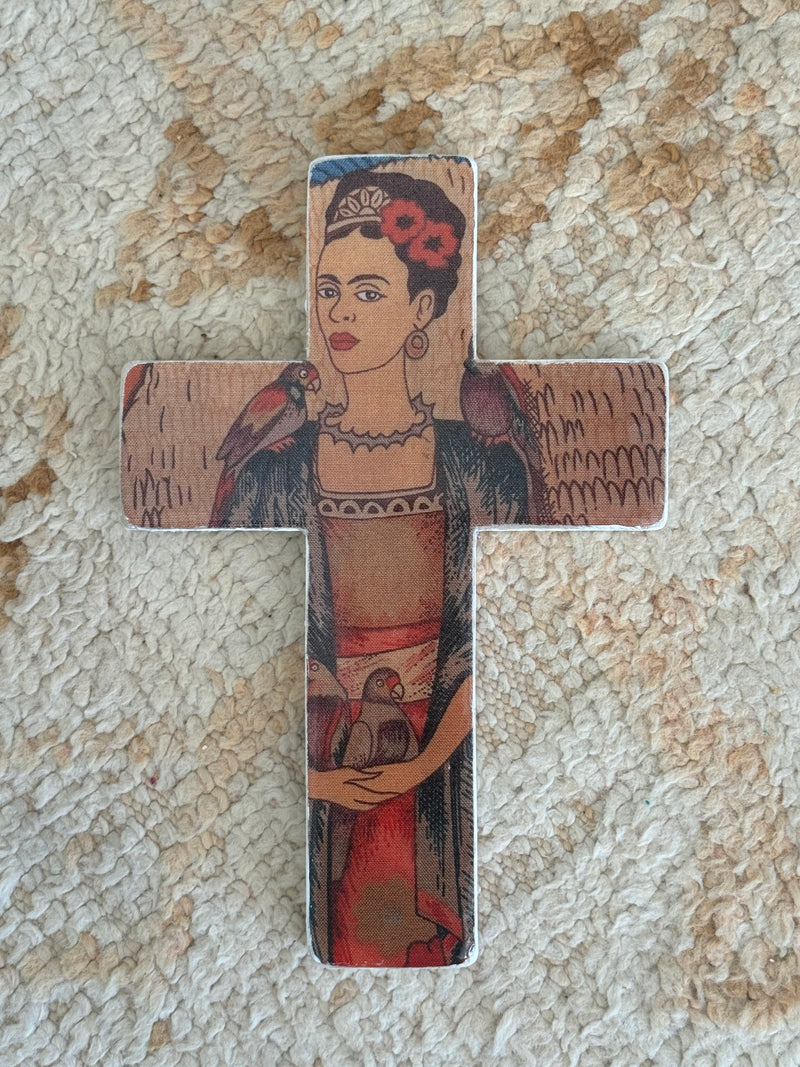 Wall Tile - Frida - Large Cross * Preorder