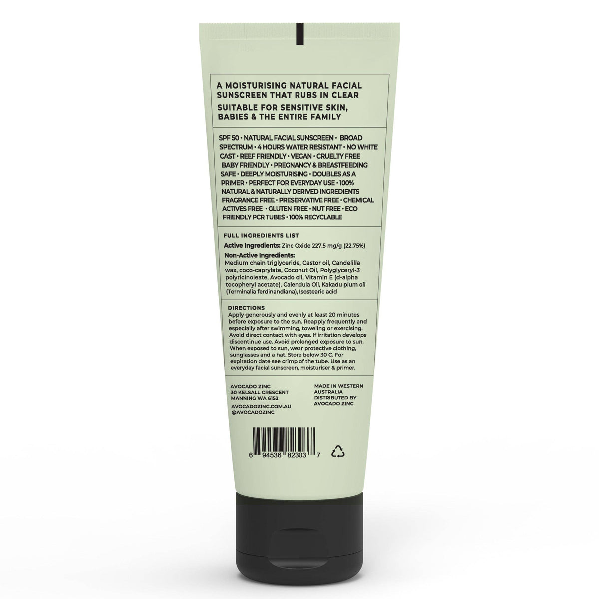 Sunscreen SPF 50 Natural Physical