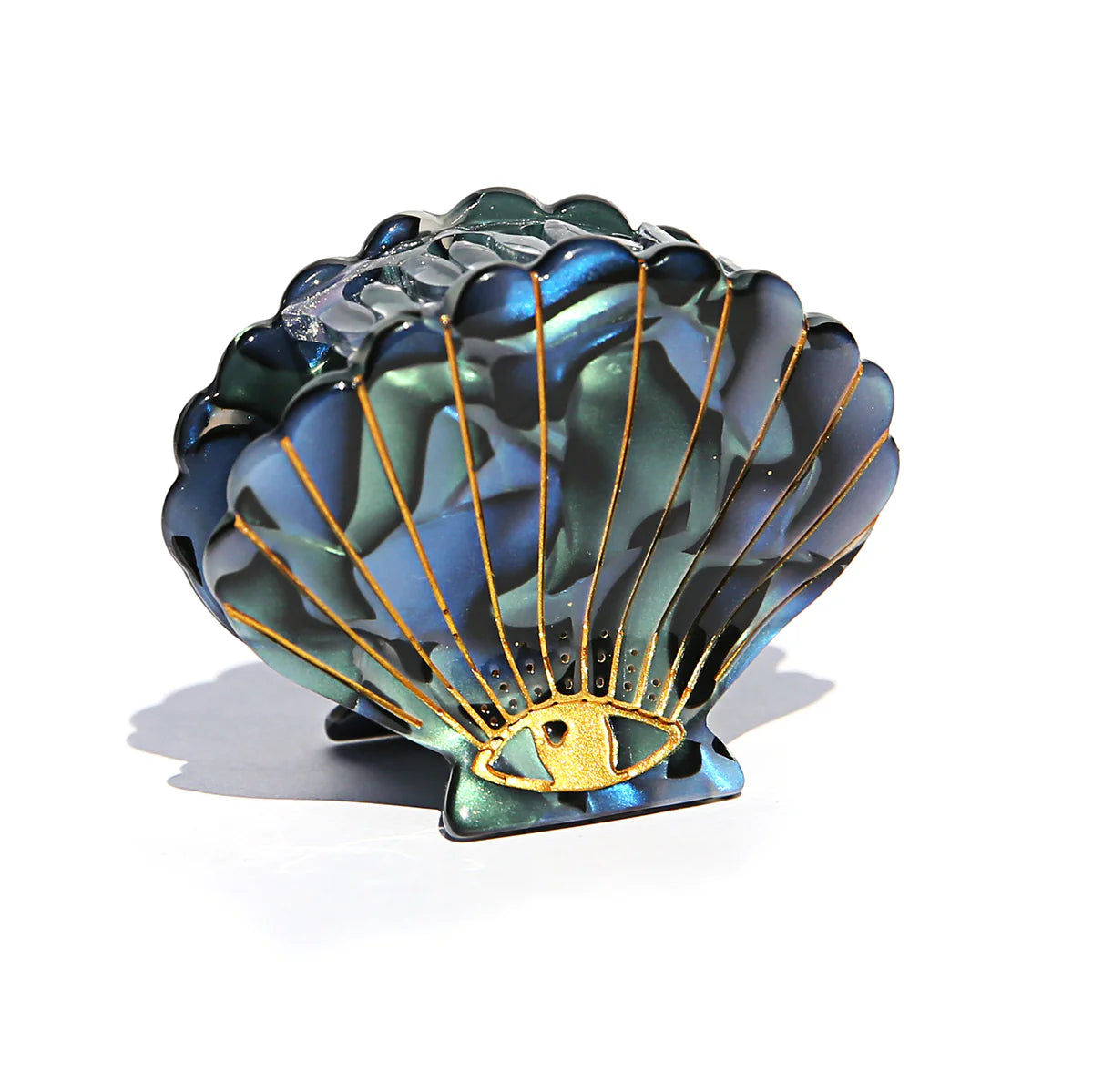 Hair Clip Claw Small Shell Abalone