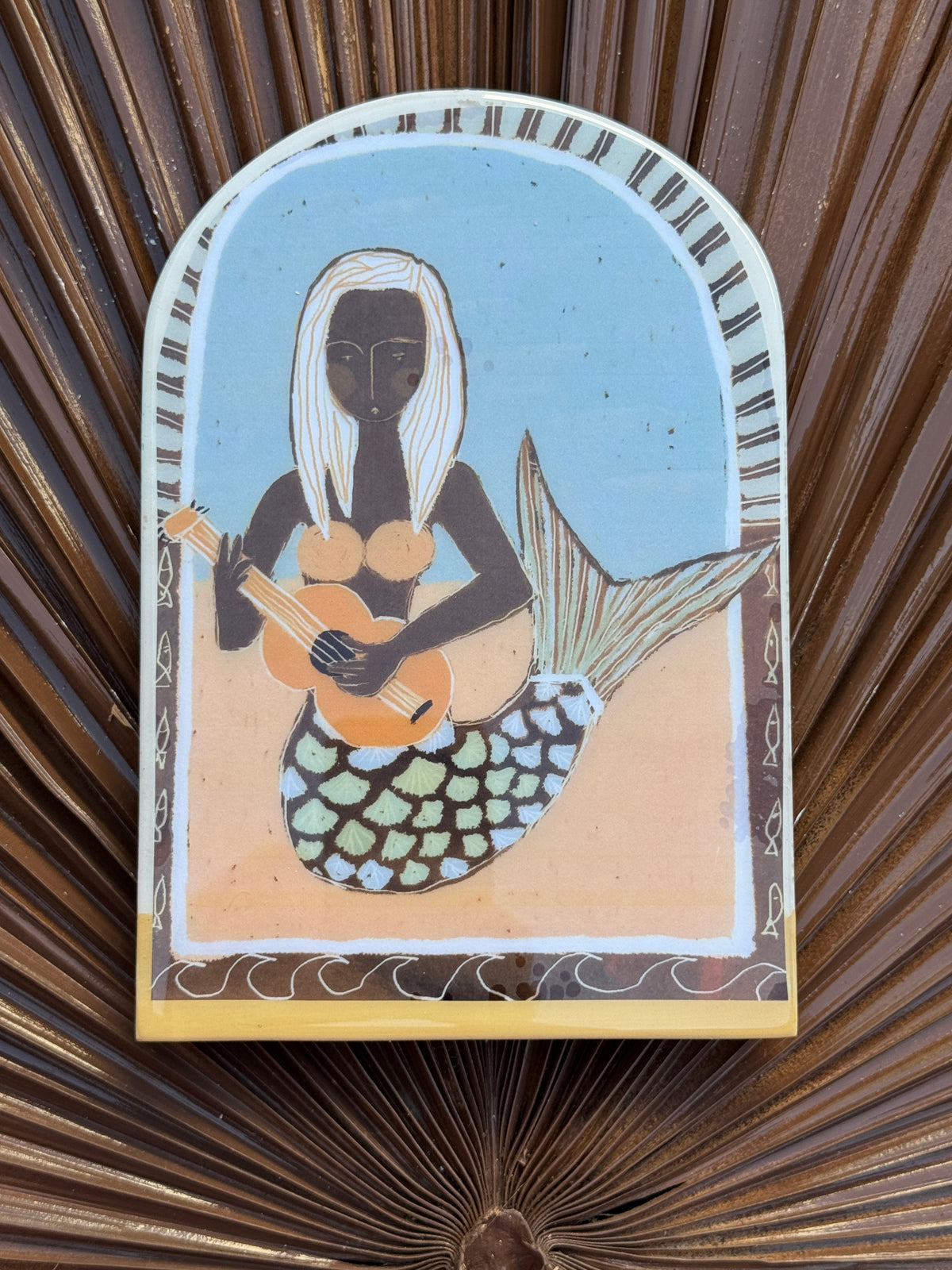 Sue Fantini Tile - Melody Mermaid Large Arch * Sold Out*