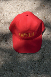 Vacay Hat Red