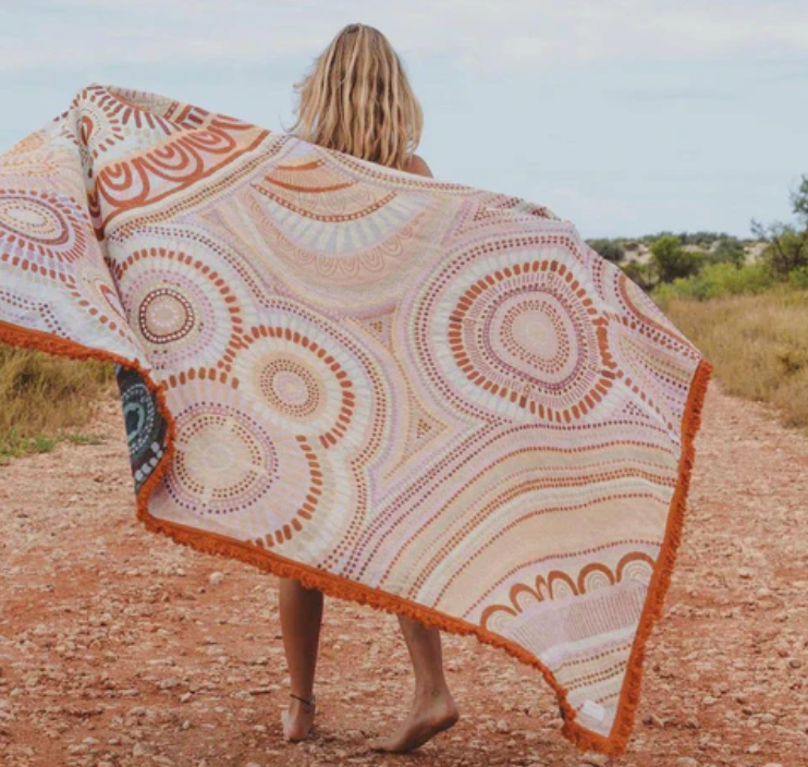 Indigenous Throw The Sun and Seven Sisters By Natalie Jade x Drift