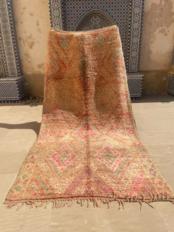 Moroccan Vintage  Rug  "Charlotte" 360 x 186 *Preorder Coming Soon*