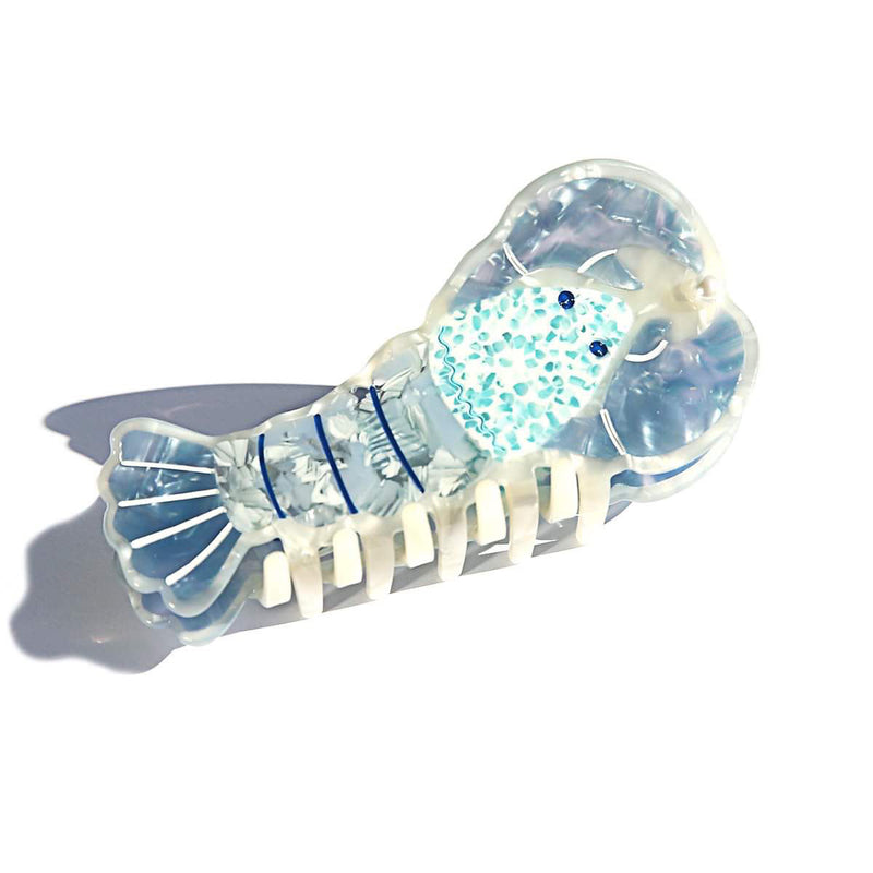 Hair Clip Lobster Blue