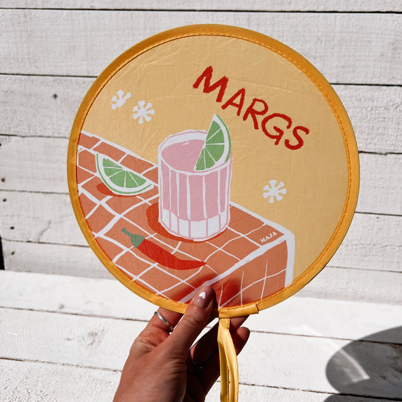 Maja Foldable Hand Fan - Margs