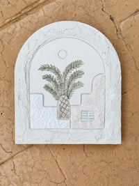 Plaque - Palm Villa - Med