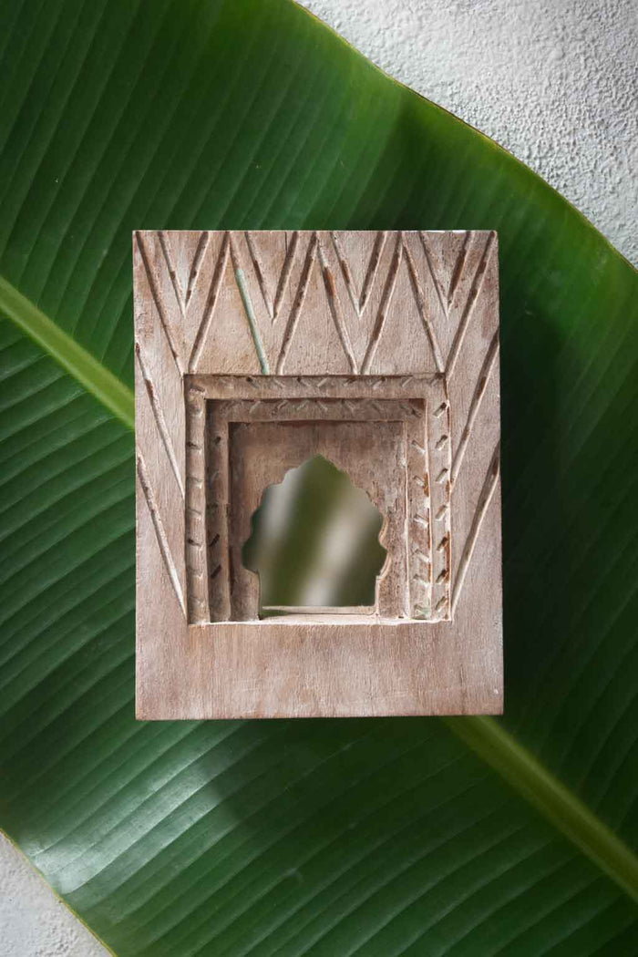 Indian Temple Mirror Small 1-0206