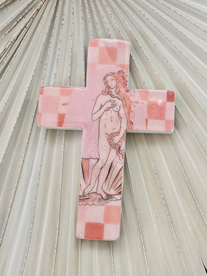 Wall Tile - Venus Of Love - Large Cross