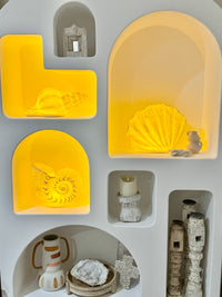 Resin Indoor/Outdoor Lamp Scollap