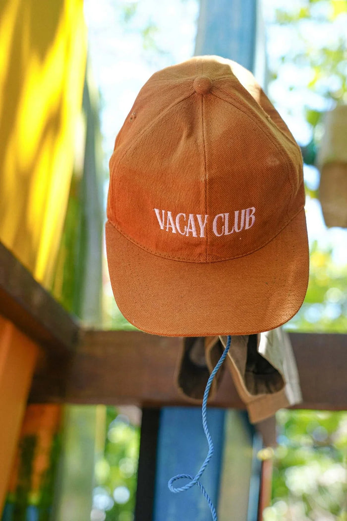 Vacay Hat Brown