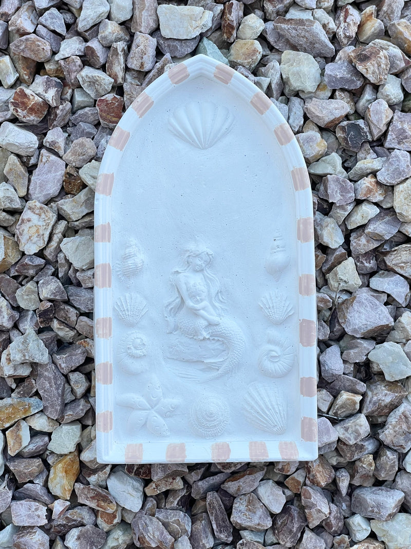 Plaque - Pink Mermaid Mother Window - Small * Preorder *