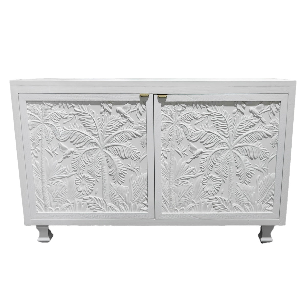 Buffet Small Les Palmas - Milk White