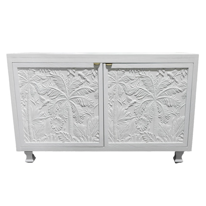 Buffet Small Les Palmas - Milk White