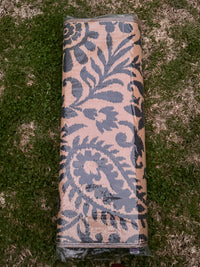 Recycled Outdoor Mat 8 Paisley ~ Med - 1.8 x 2.8m