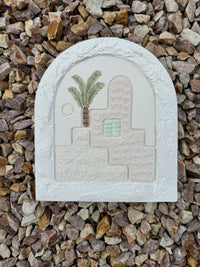 Plaque - Santorini lV - Med