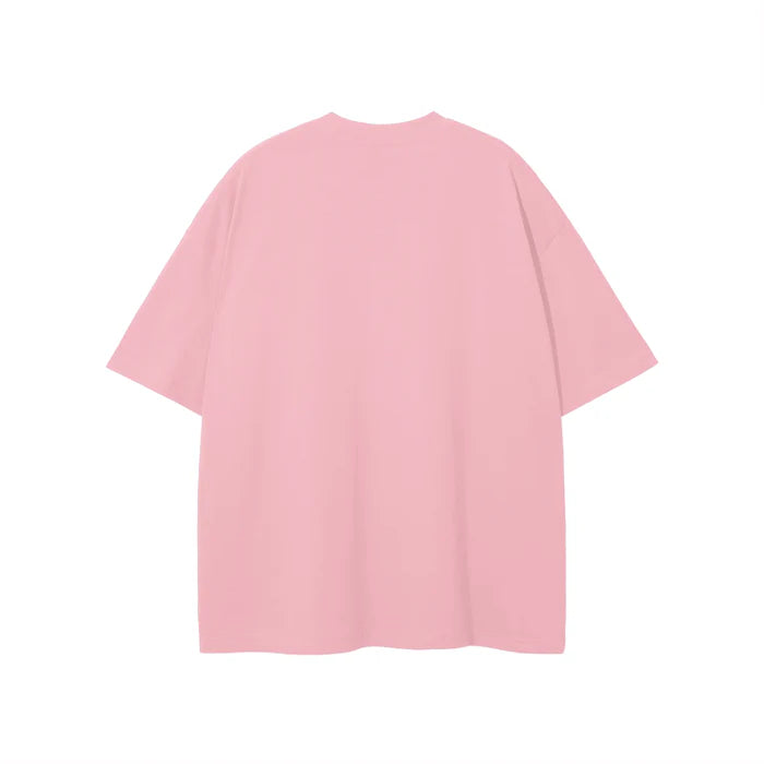 BLOOMING BOOBIES Oversized Shirt Pink