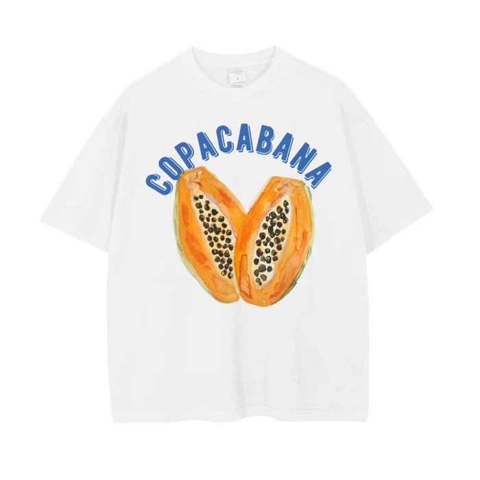 COPACABANA Oversized Shirt White