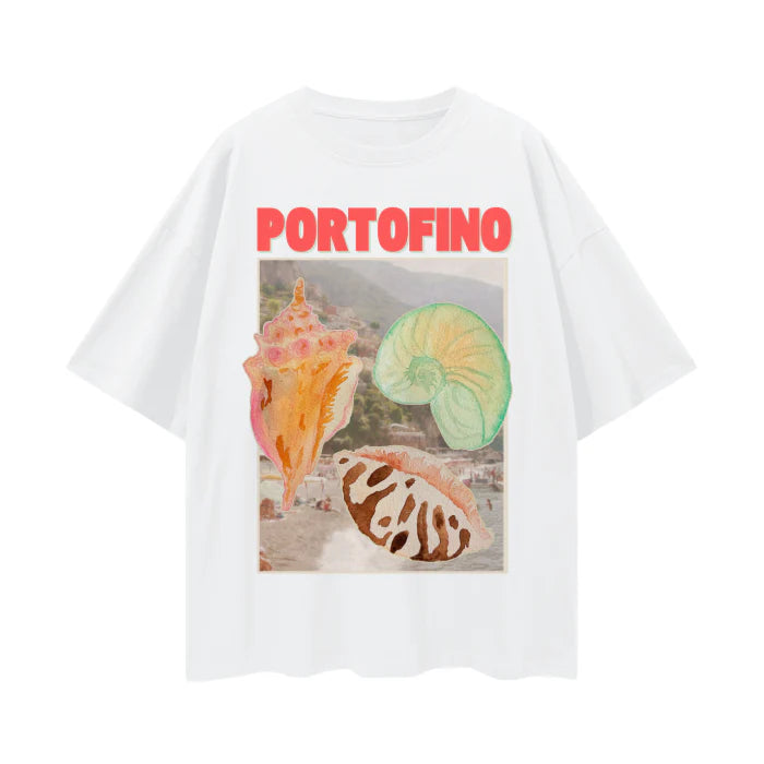 PORTOFINO Oversized Shirt White