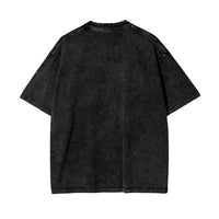 FLAMING LOVE Oversized Shirt Black