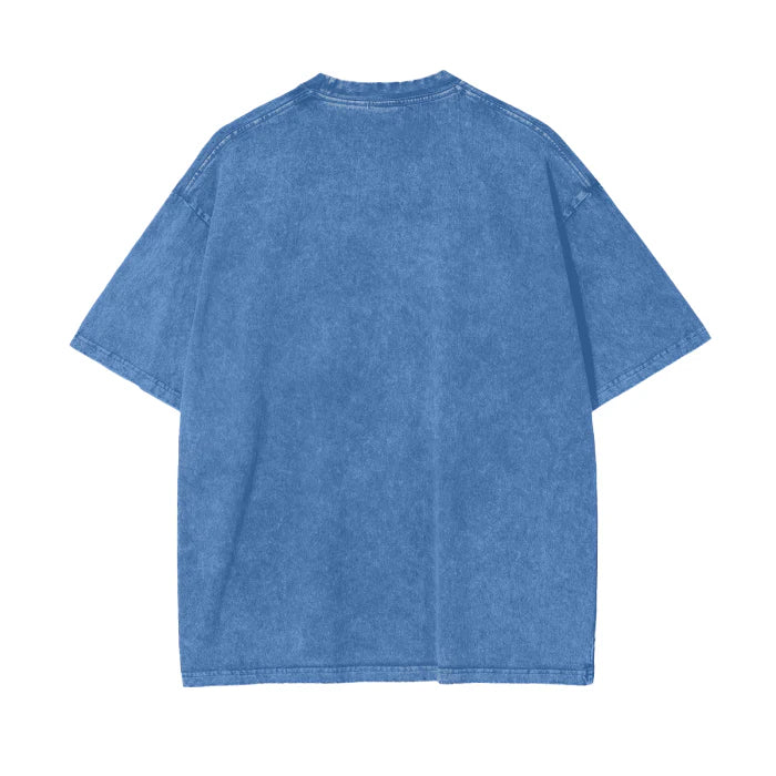 CARAVAN BADDIE Oversized Shirt Blue