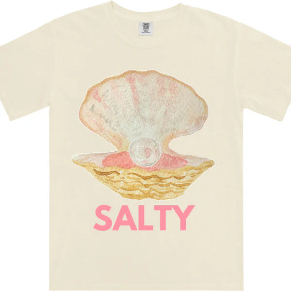 SALTY Regular Fit Shirt Ivory