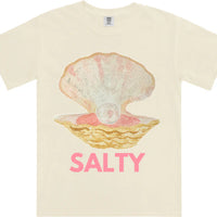 SALTY Regular Fit Shirt Ivory