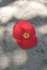 Hibiscus Flower Hat Red