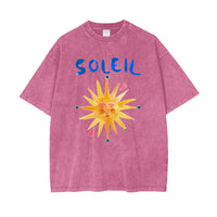 SOLEIL Oversized Shirt Pink