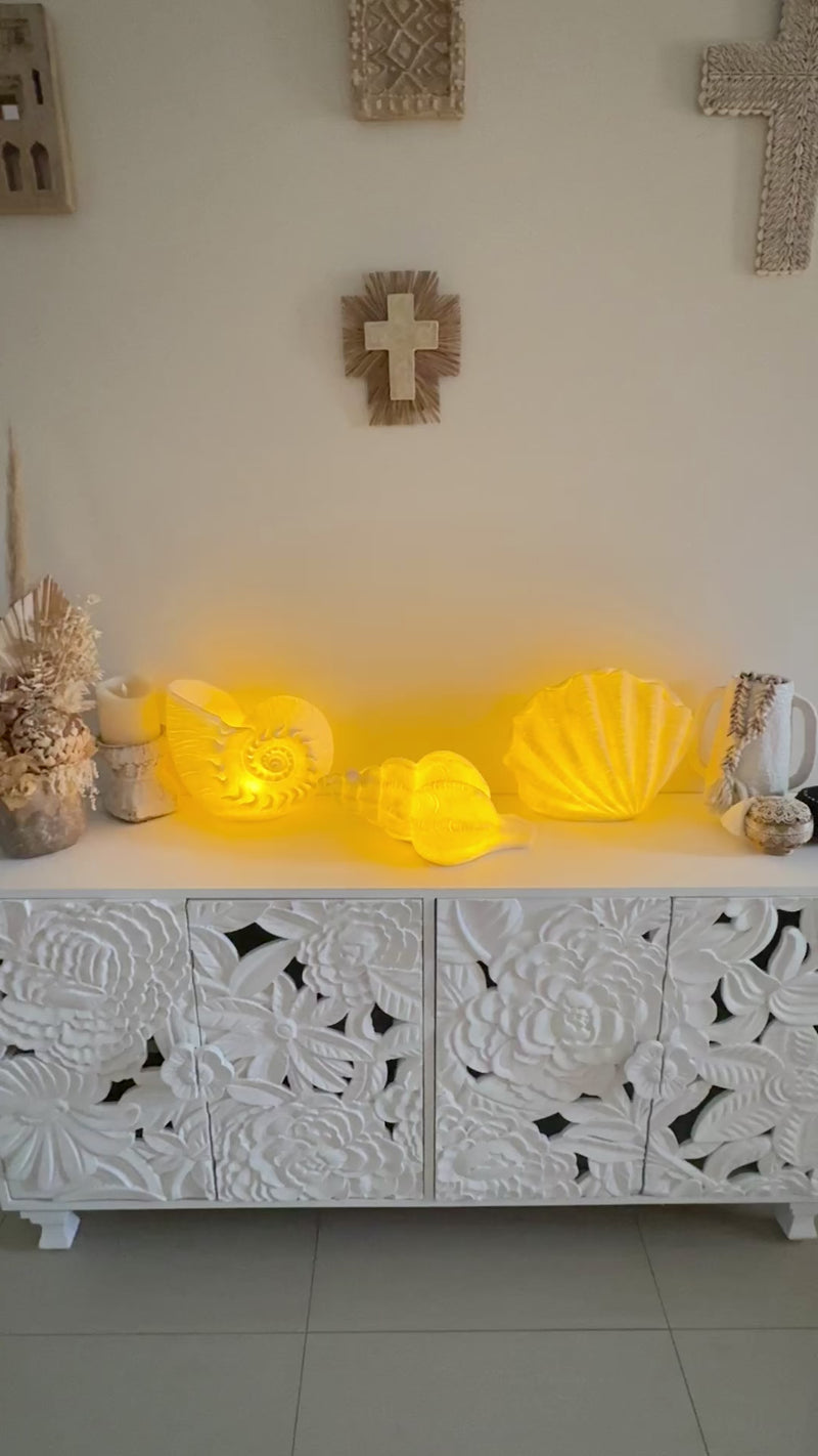 Resin Indoor/Outdoor Lamp Shell