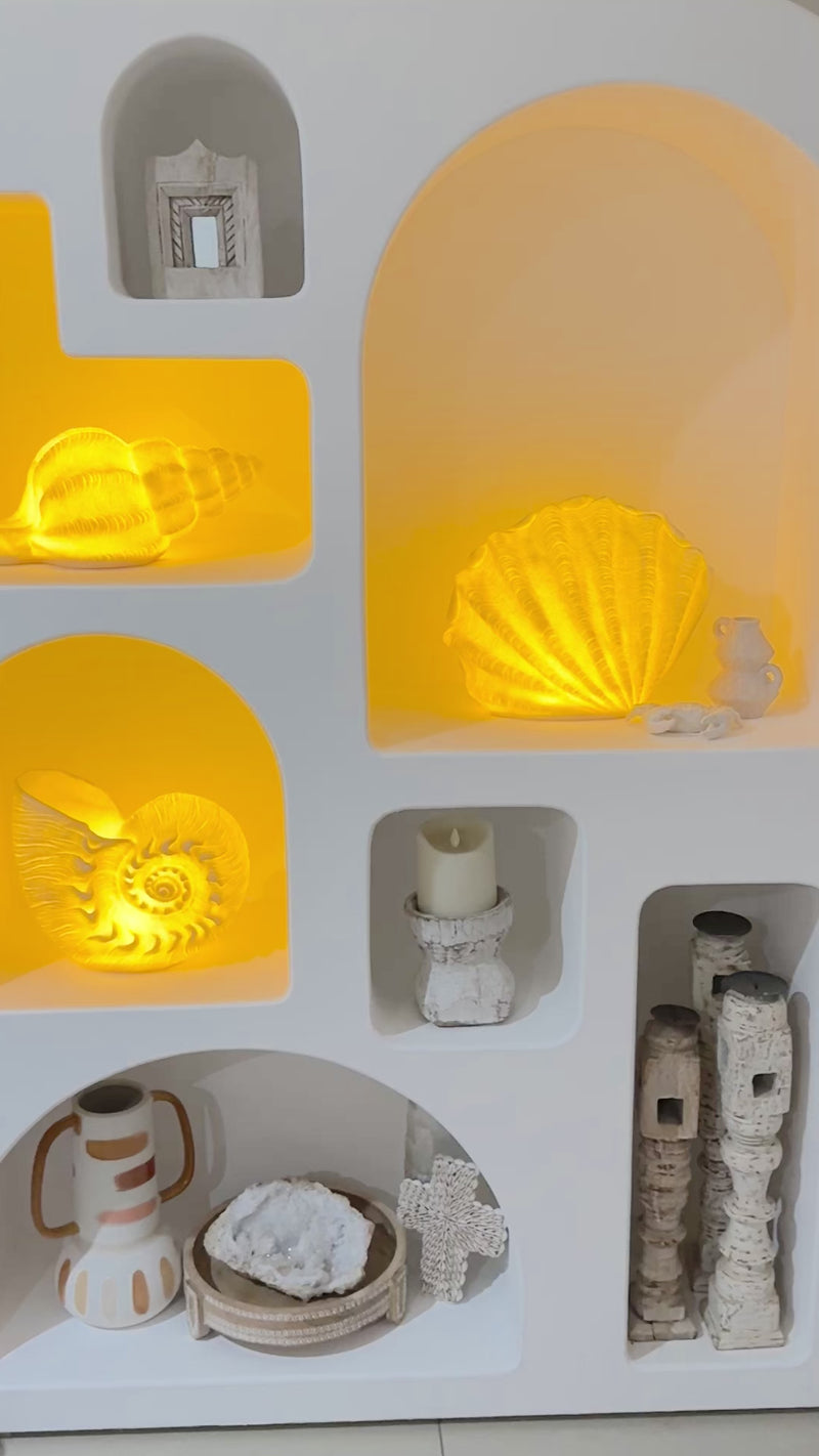 Resin Indoor/Outdoor Lamp Shell